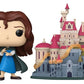 La bella y la bestia POP! Town Vinyl Figuren Belle with Castle 9 cm