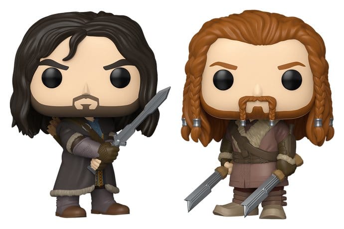 Trilogía de El hobbit POP! Vinyl pack de 2 Figuras Kili & Fili 10 cm