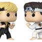 Karate Kid POP! Movies Vinyl Figuras Johnny & Daniel 9 cm