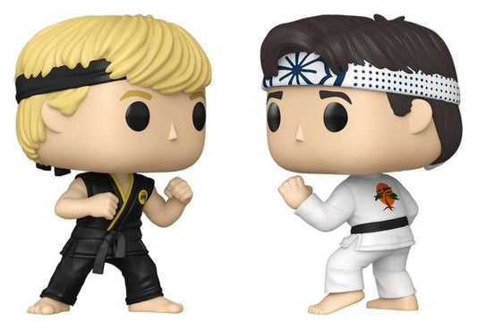 Karate Kid POP! Movies Vinyl Figuras Johnny & Daniel 9 cm