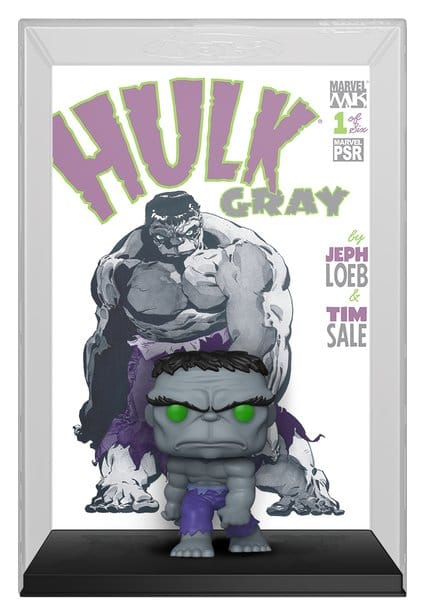 Marvel POP! Comic Covers Vinyl Figura Gray Hulk 9 cm