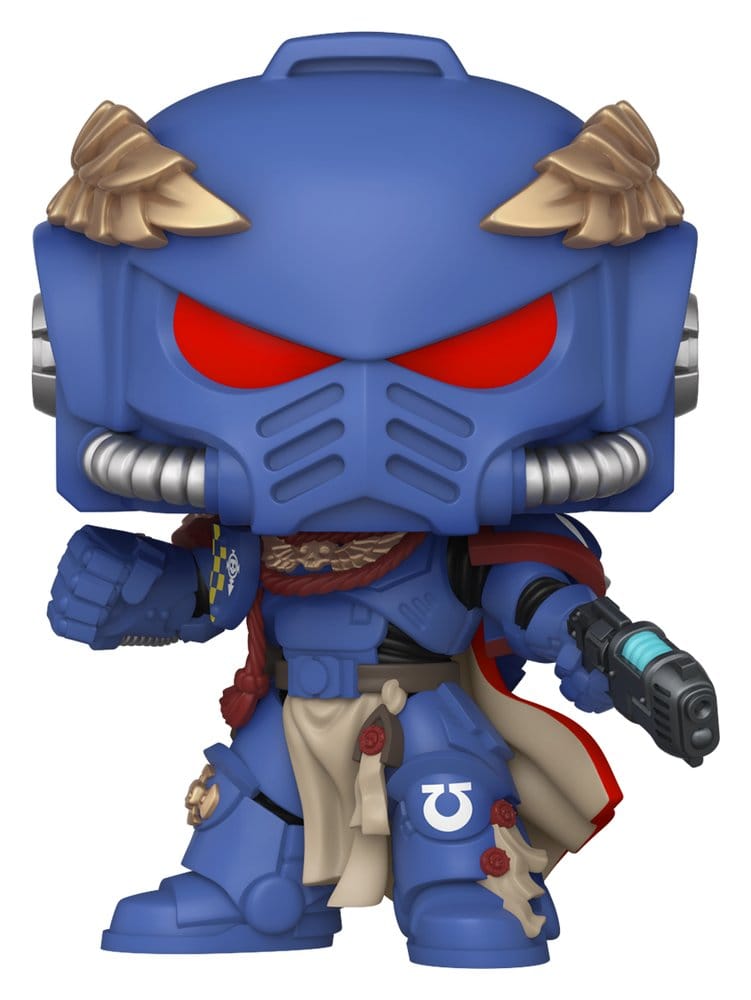 Warhammer 40,000 Figura POP! Games Vinyl Ultramarines Captain 9 cm