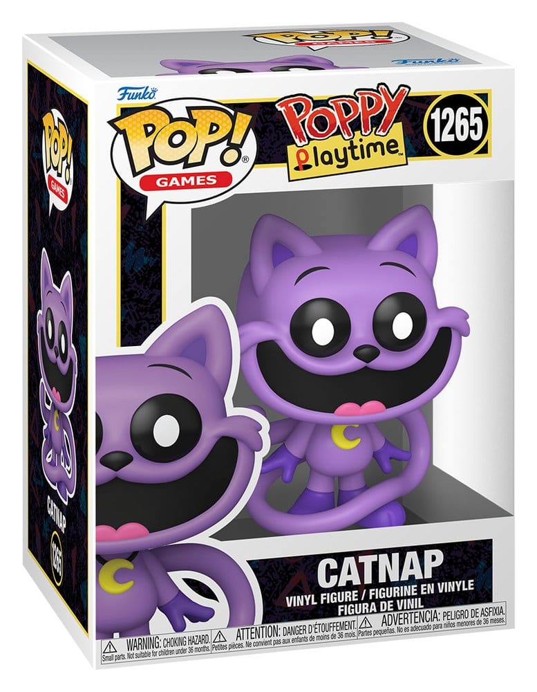Poppy Playtime Figura POP! Games Vinyl Catnap 9 cm