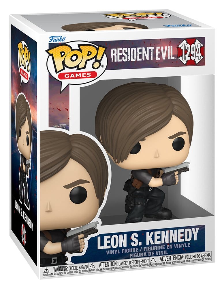 Resident Evil Figura POP! Games Vinyl Leon S. Kennedy 9 cm