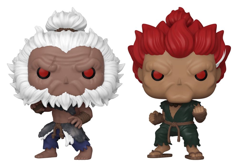 Street Fighter 6 Figuras POP! Animation Vinyl Akuma with Chase 9 cm Surtido (6)