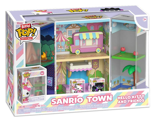 Sanrio Bitty POP! Boxes Vinyl Figura Sanrio Town