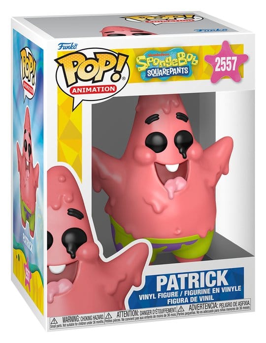Bob Esponja Figura POP! Animation Vinyl Patrick 9 cm