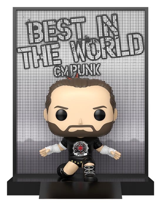 WWE POP! Deluxe Vinyl Figura CM Punk 9 cm