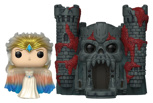Masters of the Universe (2026) Figura POP! Town Vinyl Sorceress w/Castle Grayskull 9 cm