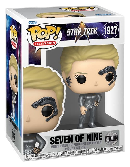 Star Trek: Voyager Figura POP! Television Vinyl Seven of Nine Copy (MT) 9 cm