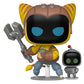 Astro Bot Figura POP! Vinyl TU Mechanic 9 cm