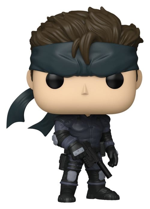 Metal Gear Solid Figura POP! Games Vinyl Solid Snake 9 cm