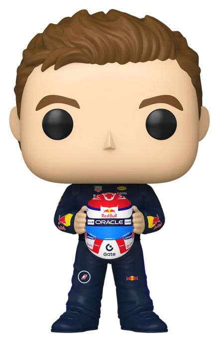 Fórmula 1 Figura POP! Racing Vinyl Verstappen (Holding Helmet) 9 cm