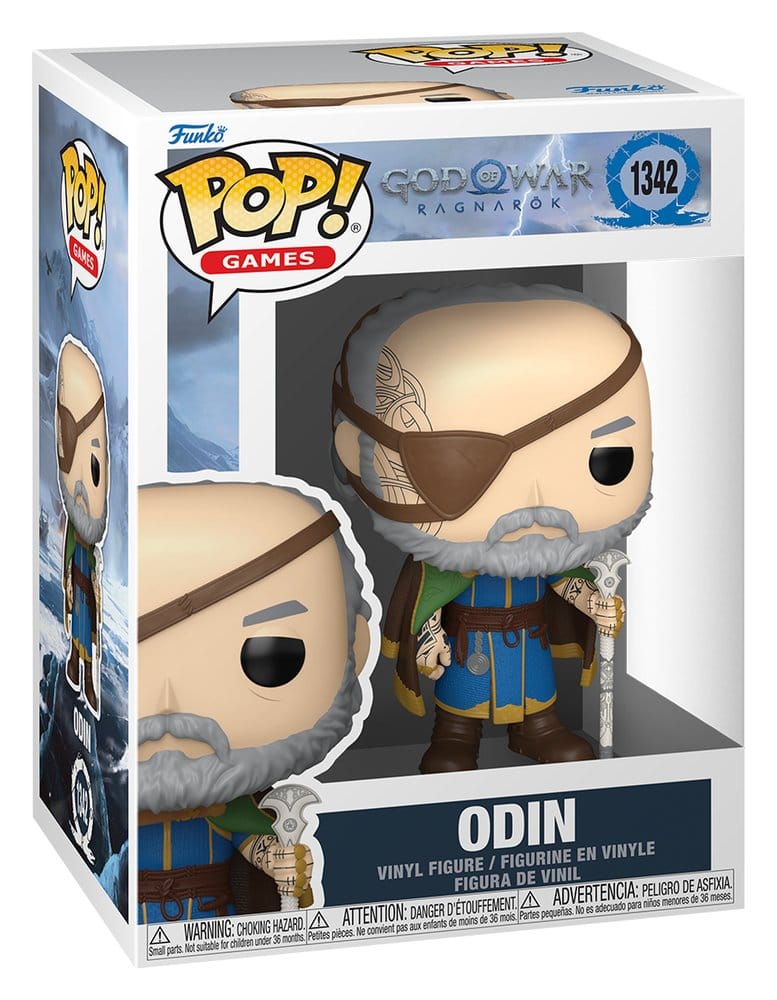 God of War: Ragnarök Figura POP! Games Vinyl Odin 9 cm