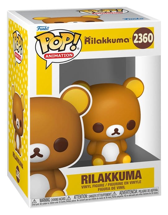 Rilakkuma Figura POP! Animation Vinyl Rilakkuma 9 cm