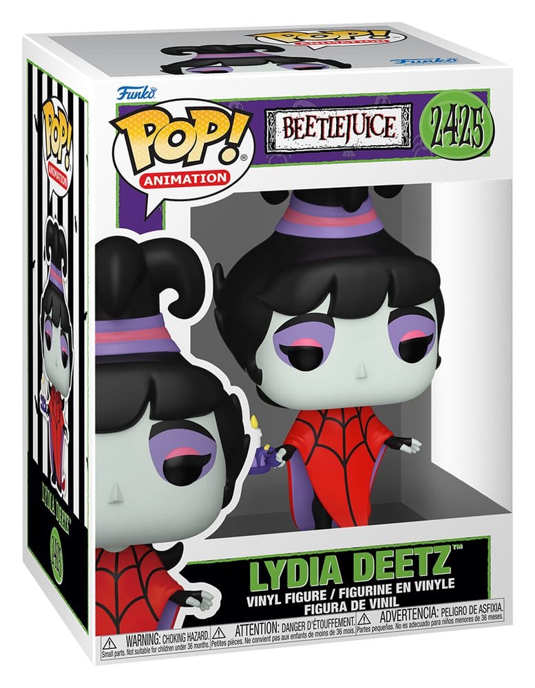 Beetlejuice (Animated) Figura POP! Animation Vinyl Lydia Deetz 9 cm