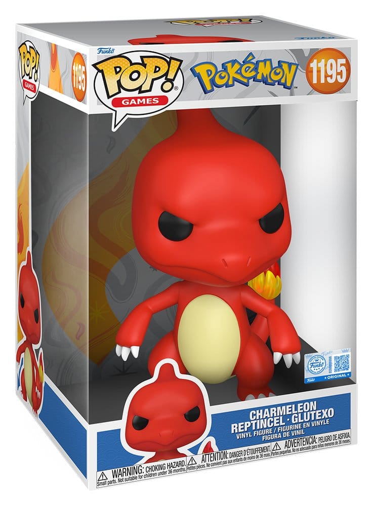 Pokémon Figura Super Sized Jumbo POP! Vinyl Charmeleon 25 cm