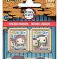Demon Slayer: Kimetsu no Yaiba Bitty POP! Vinyl Figuras Tanjiro & Nezuko 2 cm