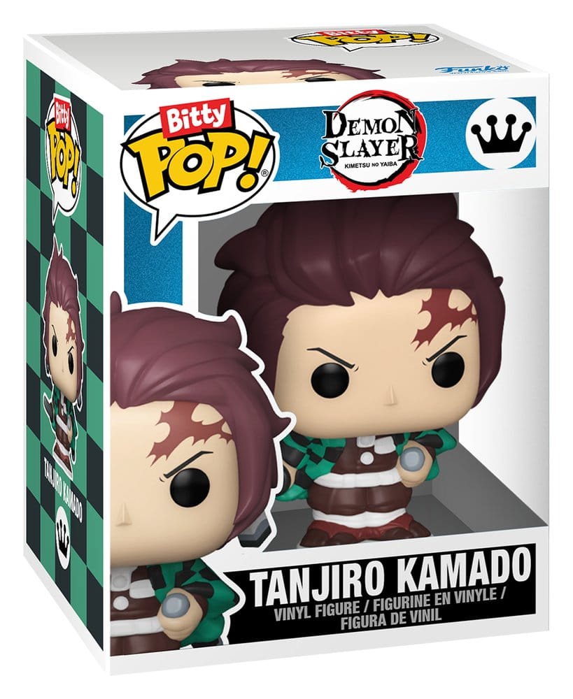 Demon Slayer: Kimetsu no Yaiba Bitty POP! Vinyl Figuras Tanjiro & Nezuko 2 cm