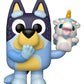 Bluey POP! Games Vinyl Figura Bandit w/Unicourse 9 cm