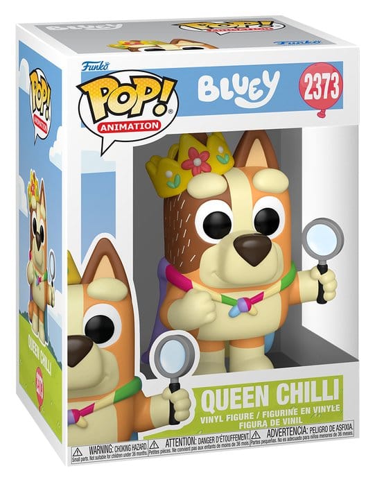 Bluey POP! Animation Vinyl Figura Queen Chili 9 cm