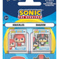 Sonic the Hedgehog Pack de 2 Figuras Bitty POP! Vinyl Knuckles & Shadow 2 cm