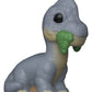 Jurassic Park Pack de 2 Figuras Bitty POP! Vinyl Velociraptor & Brachiosaurus 2 cm