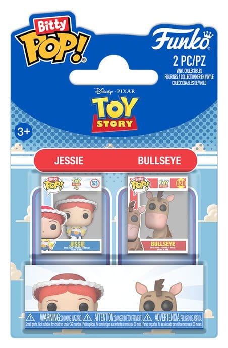 Toy Story Bitty POP! Vinyl Figuras Jessie & Bullseye 2 cm
