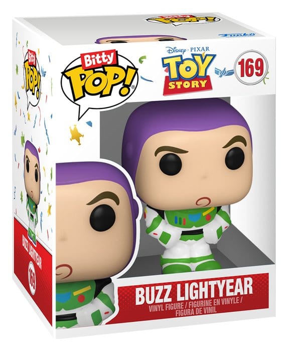 Toy Story Bitty POP! Vinyl Figuras Woody & Buzz Lightyear 2 cm