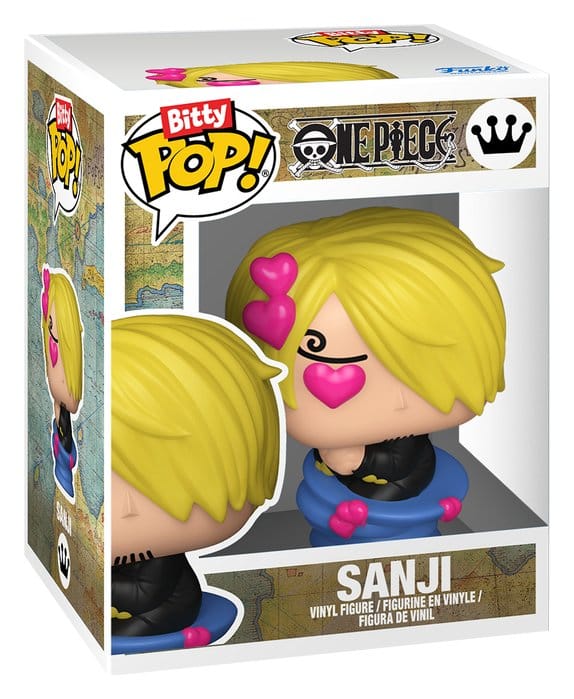 One Piece Bitty POP! Vinyl Figuras Zoro & Sanji 2 cm