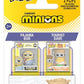 Minions Bitty POP! Vinyl Figuras Pajama Bob & Tourist Dave 2 cm
