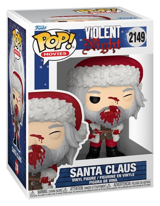 Violent Night POP! Movies Vinyl Figura Santa Claus 9 cm