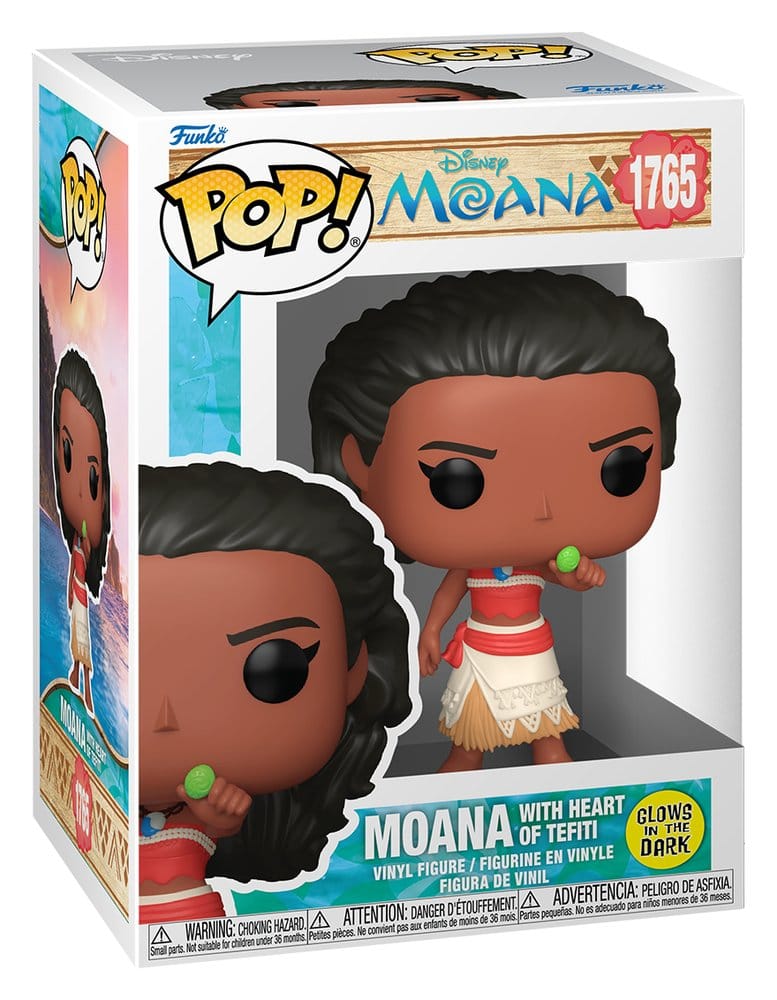 Moana Figura POP! & Buddy Vinyl Moana w/Water(GW) 9 cm
