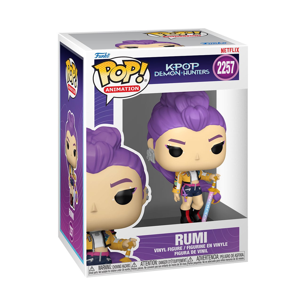 KPop Demon Hunters Figura POP! Animation Vinyl Rumi 9 cm