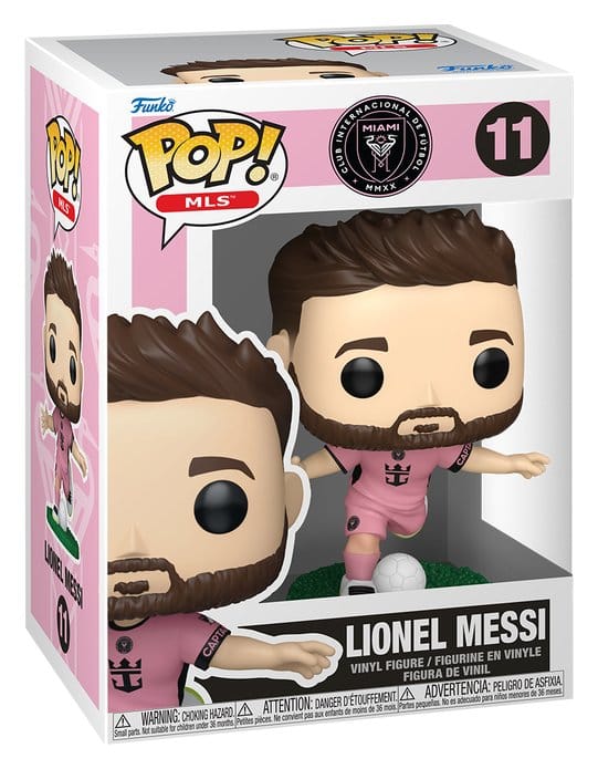 EFL Figura POP! MLS Vinyl Inter Miami CF - Lionel Messi (Pink) 9 cm