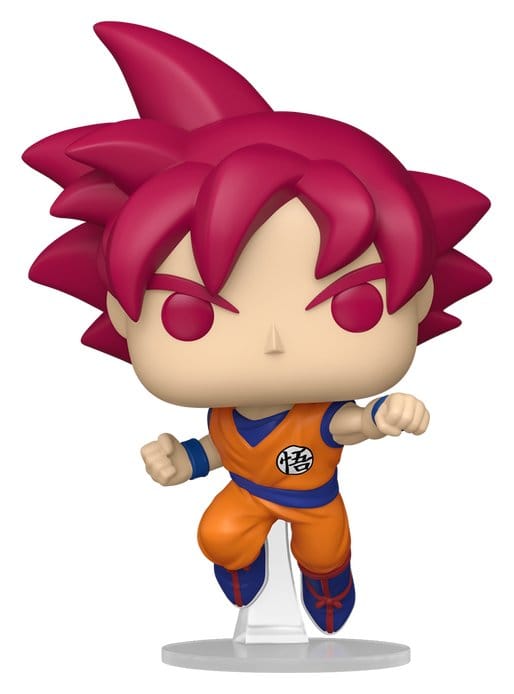 Dragon Ball Super Figura POP! Animation Vinyl Goku (Red) 9 cm