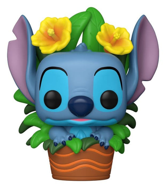 Lilo & Stitch Figura POP! Premium Vinyl Stitch (Plants) 9 cm