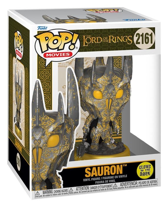 El Señor de los Anillos Figura POP! Premium Vinyl Sauron w/Weapon (GW) 9 cm