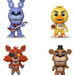 Five Nights at Freddy's Figuras POP! Vinyl 4-Pack Black Friday Bundle 9 cm