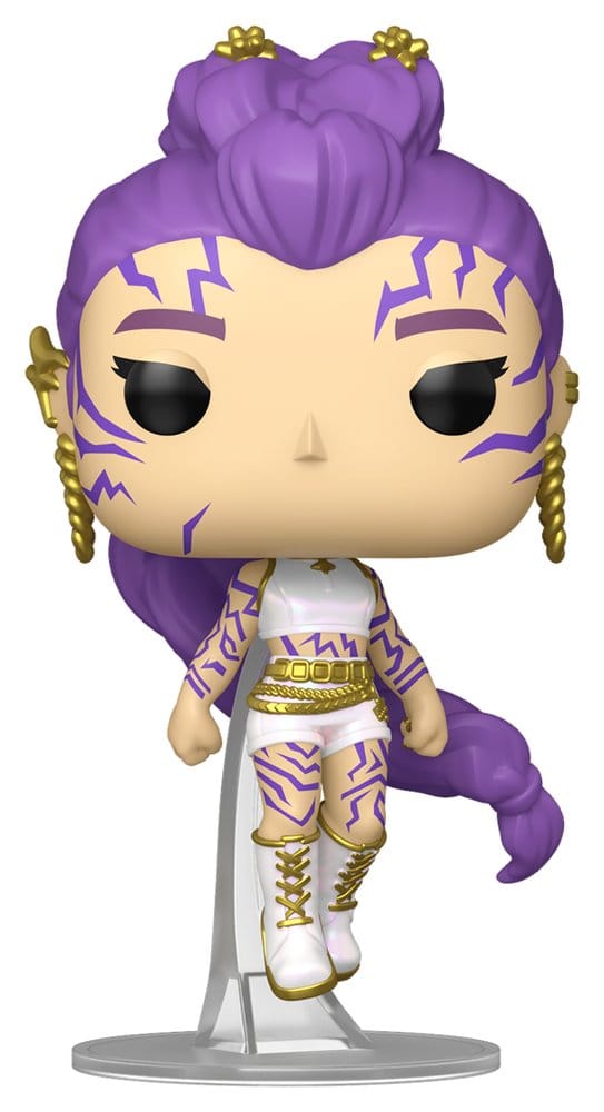 KPop Demon Hunters Figuras POP! Animation Vinyl Rumi with Chase (Glow) 9 cm Surtido (6)