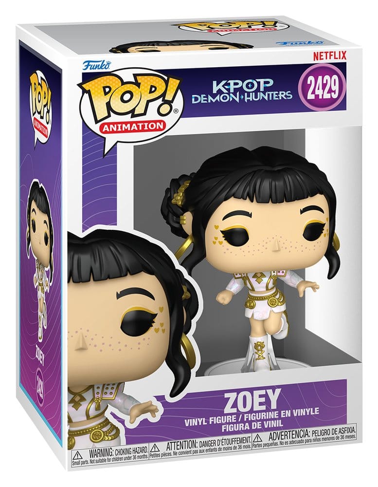 KPop Demon Hunters Figura POP! Animation Vinyl Zoey 9 cm