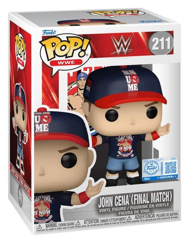 WWE Figura POP! Vinyl John Cena (Final Match) 9 cm