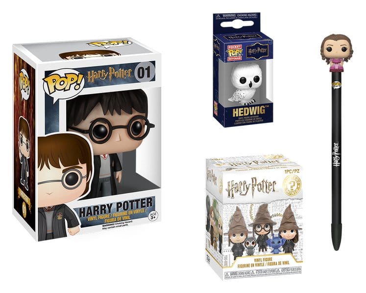 Harry Potter Pack de 4 Figuras POP! Vinyl Black Friday Bundle 9 cm