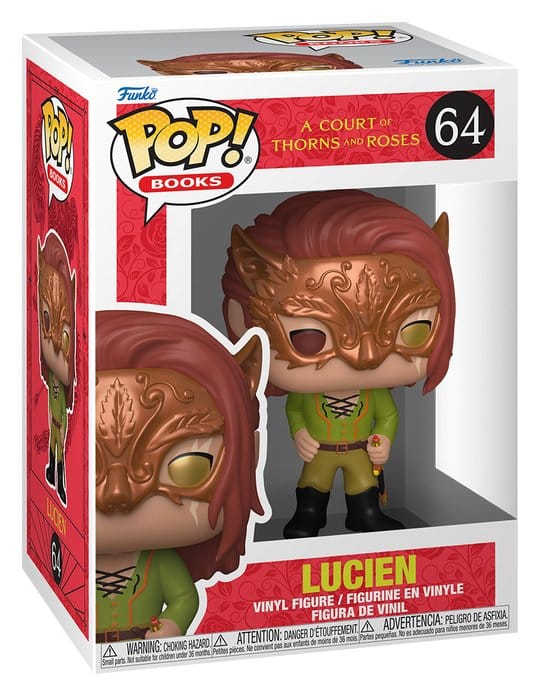 A Court of Thorns and Roses POP! Books Vinyl Figura Lucien Vanserra 9 cm