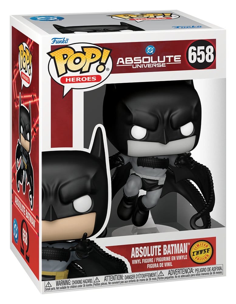 DC Comics POP! Comics Vinyl Figura Absolute Batman with Chase 9 cm Surtido (6)
