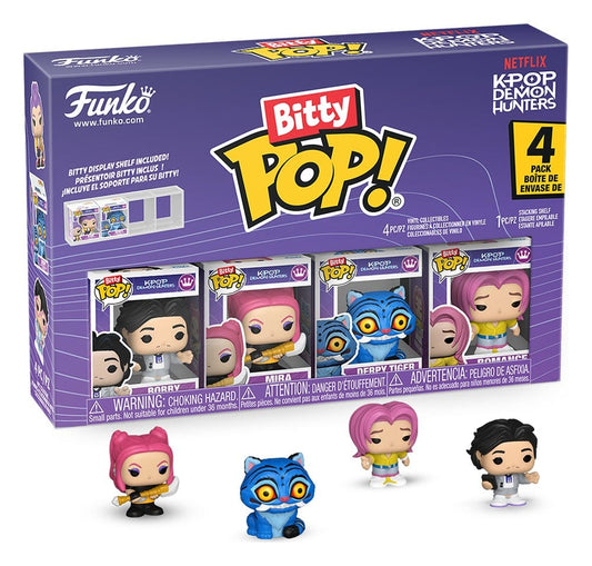 Netflix Bitty POP! Mini Figuras pack de 4 Mira 2 cm