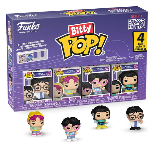 Netflix Bitty POP! Mini Figuras pack de 4 Zoey 2 cm