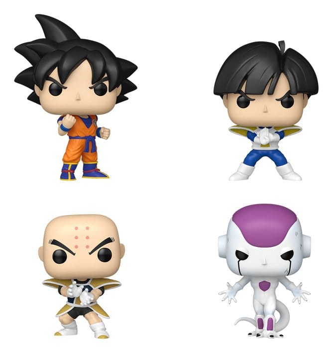 Dragon Ball Pack de 4 Figuras POP! Vinyl Refresh Black Friday Bundle 9 cm