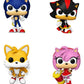 Sonic - The Hedgehog POP! Vinyl pack de 4 Figuras Sonic