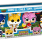 Sonic - The Hedgehog POP! Vinyl pack de 4 Figuras Sonic